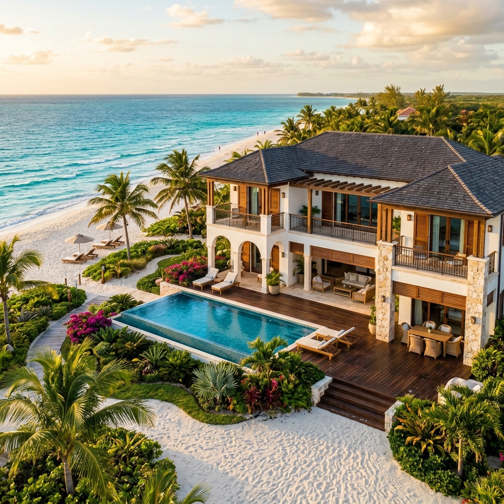 Beachfront villa in Varadero Cuba